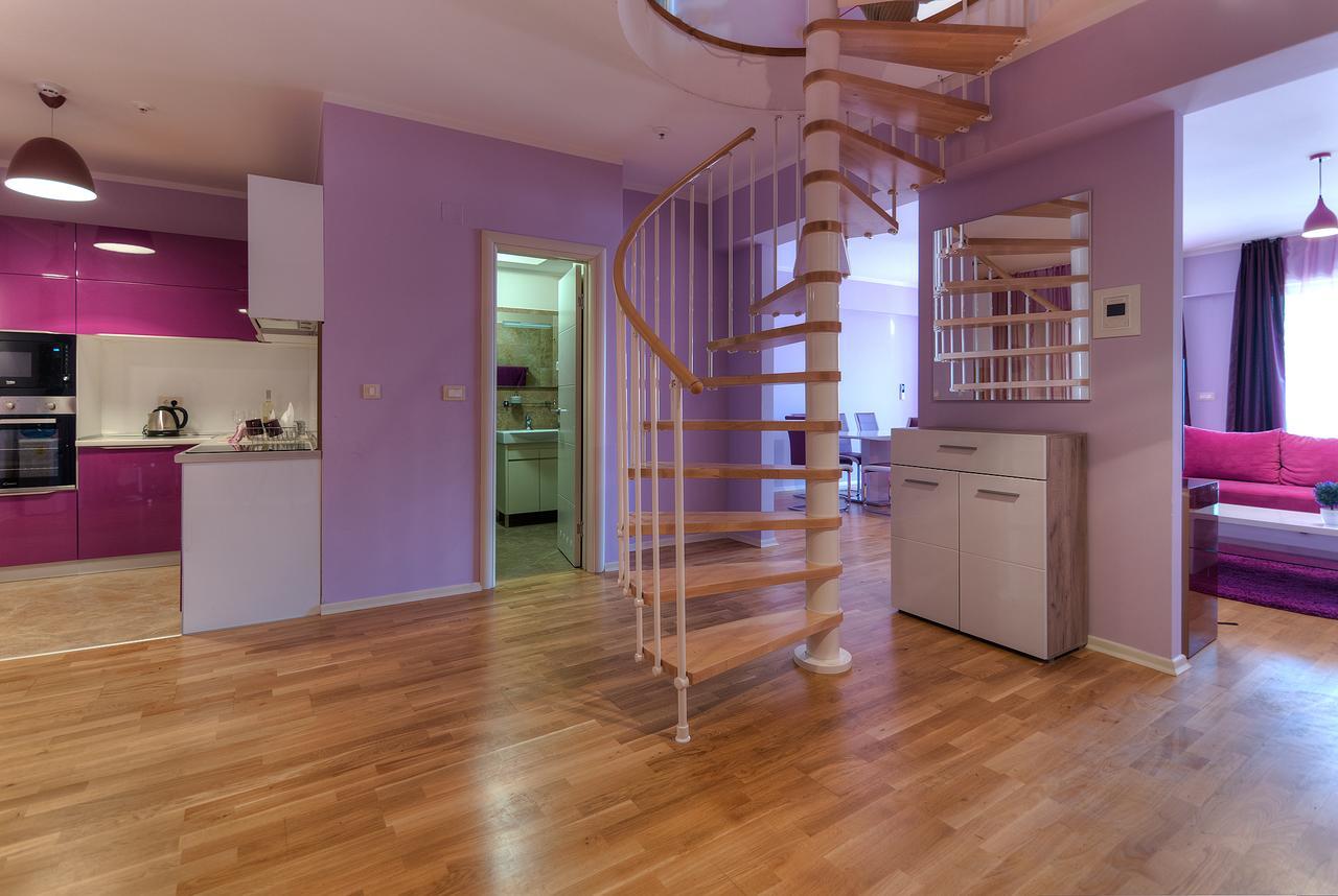Apartments Harmonia Colours บุดวา ภายนอก รูปภาพ